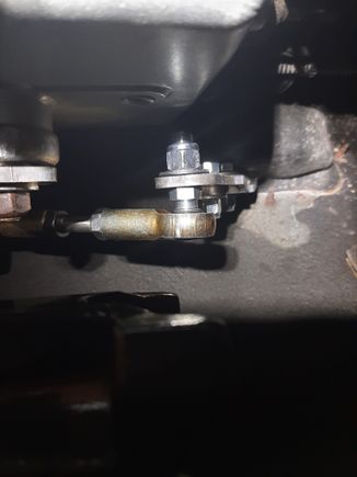 Even with the second bracket reversed, you can see there is still a slight angle. I am perfectly comfortable with this. Better than factory.