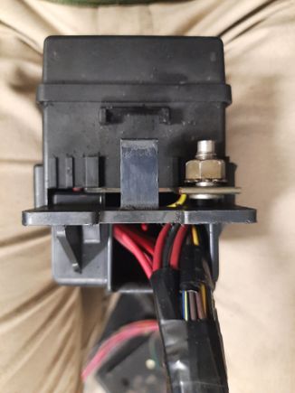 I trimmed the bottom supports. This will eventually get plastic welded into place.