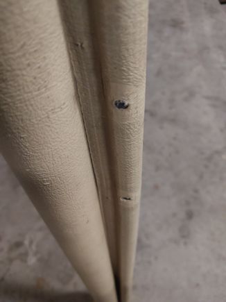 I removed the handle to start the restoration