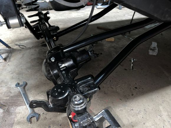 A view of the long arms 