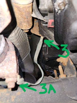 from bell to exhaust clamp