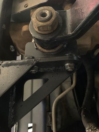 Here’s the steering brace.