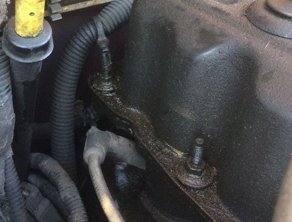 Engine Degreaser - Before.