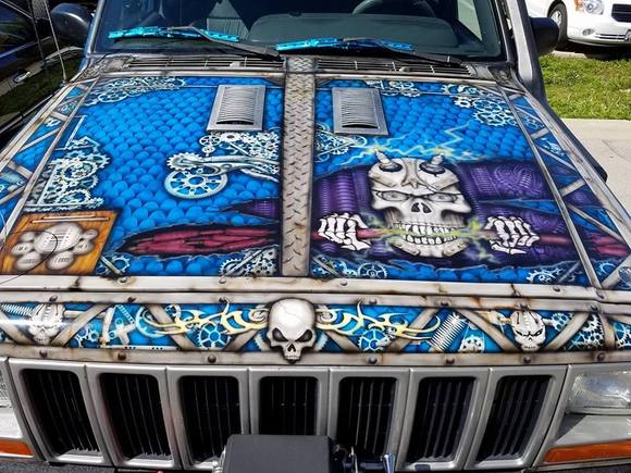 This is sparky - he is the main source of power for the Dragoneer and is my own creation.