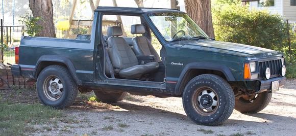 Leave the doors on, but start with a 2 door.