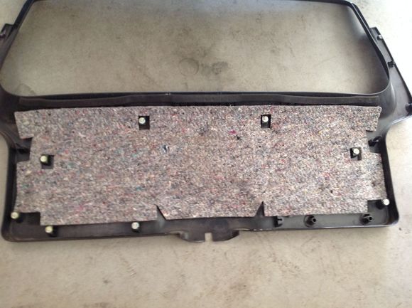 Inside of the hatch cover