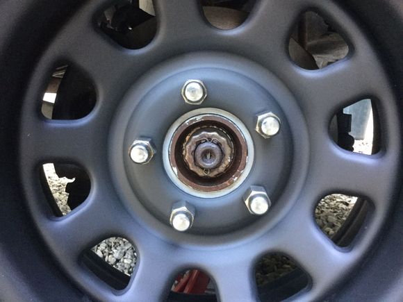 Mounted without cap.