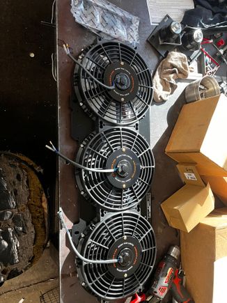 New electric fans