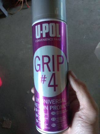 I shot a layer of U-Pol's adhesion promoter for good measure.