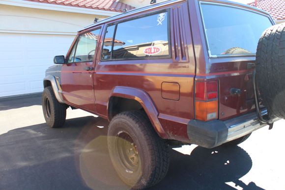 Shipped it home to San Diego, day one in the driveway