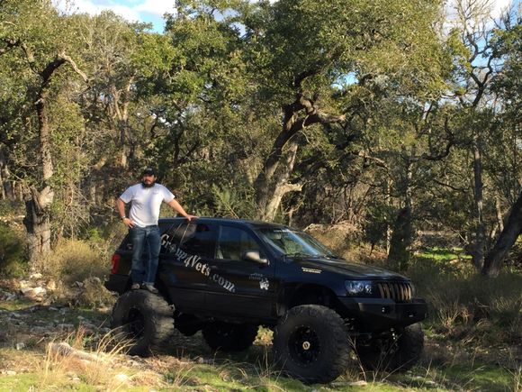 I call this MAN & HIS JEEP....