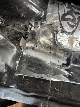 First run with the flap wheel 