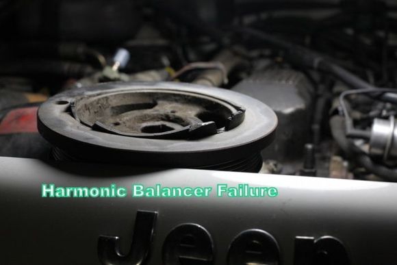 Harmonic balancer failure