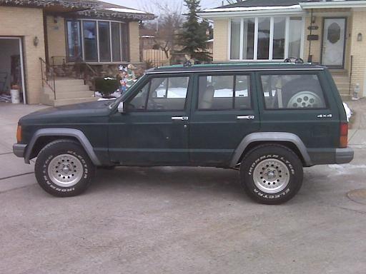 new rims and tires 30x9.5 stock