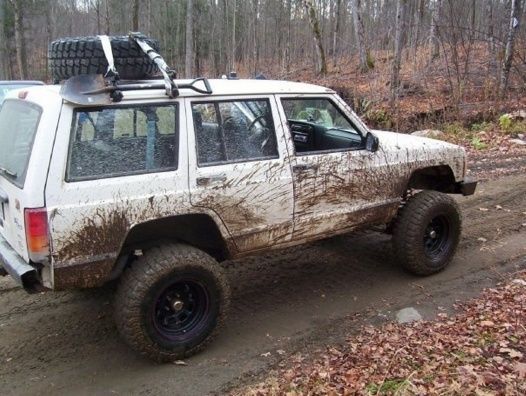 very wet and muddy
