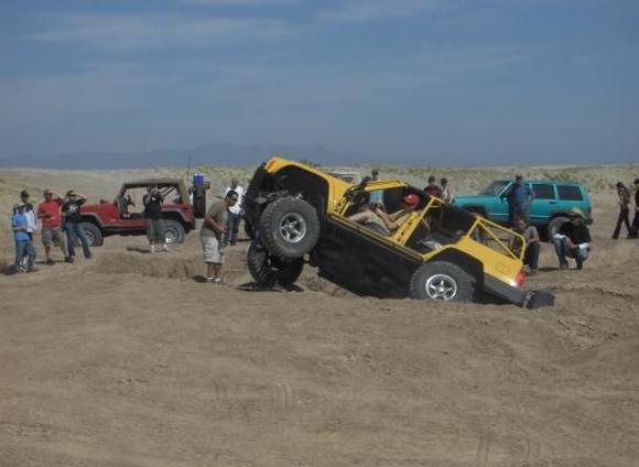 Kirk tests his hacked XJ