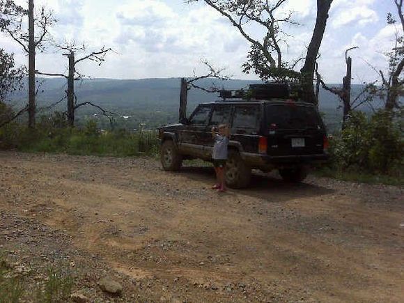 Above Clayton with Benjamin.