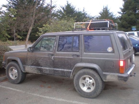 cheap-a$$ cargo rack