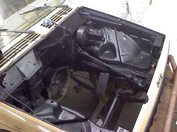 jeep engine bay undercoated