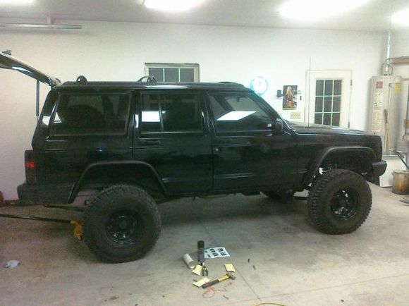 Right after i finished my Bushwacker Flat Flare install