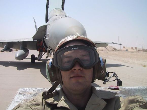 Me towing a jet