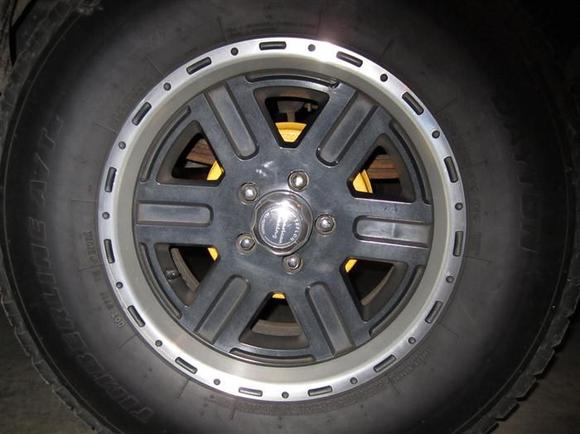 American Racing 16 inch teflon coated Victor rims
