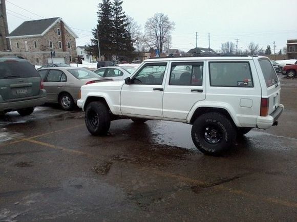 Parking ticket spot at school. unfortunately, who knew three parking lots were in one large parking lot?