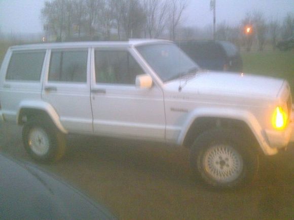 3 in lift and fresh steering and suspension parts