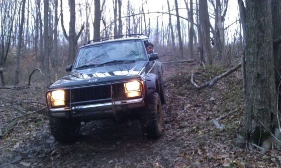 in the trails