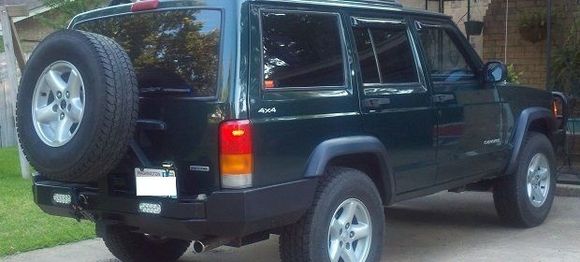Side of SBF Rear Bumper