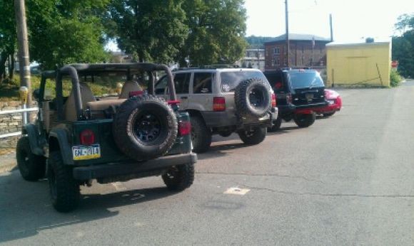 Just a couple of my local wheelers