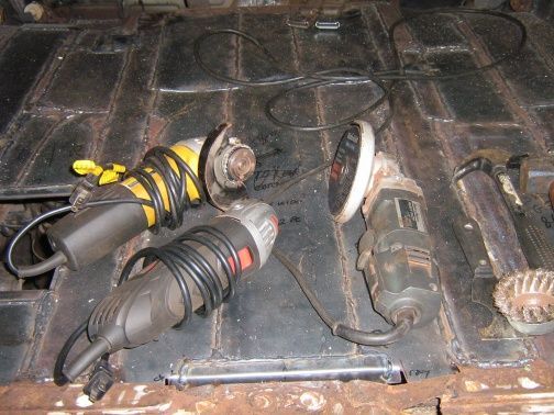 I've killed two junk angle grinders already. My 30year old Black and Decker 4.5 HD is still going strong. Something to be said for Made in the USA.