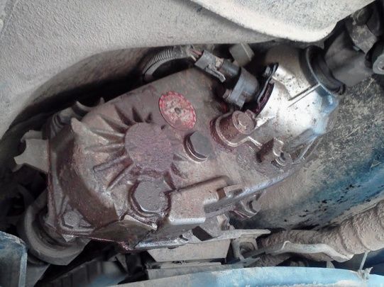 leaking rear seal. already have it out and to the shop