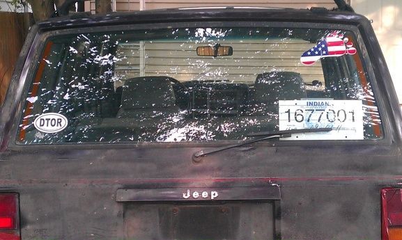 My awesome flag sticker