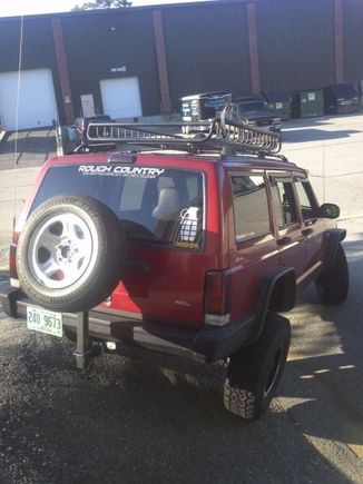 spare tire carrier i made