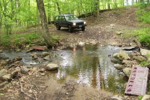 aproaching small stream