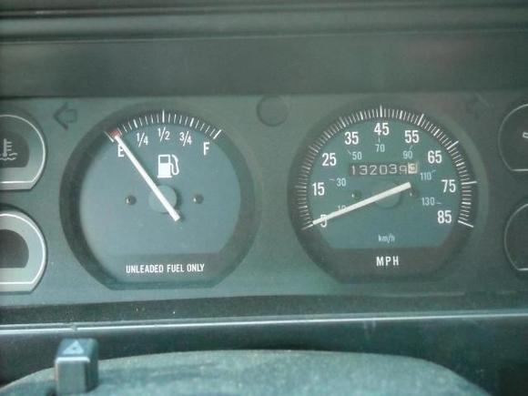 YUK!..already have the new donor gauge cluster with 
Tach and pressure gauges.