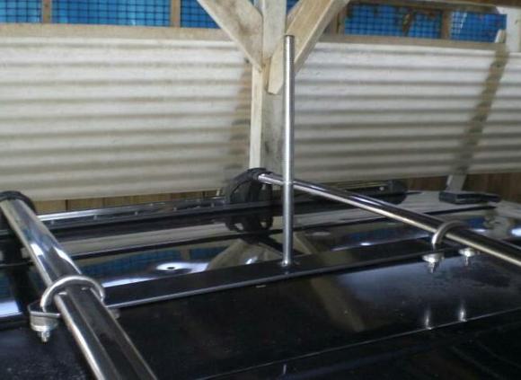 Main mount installed