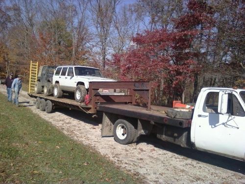 My 87 Chevy R30, my 93 XJ And a sami