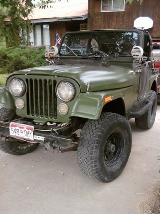 Son's CJ5 "Mouse" after a fresh coat of pain