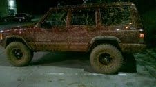 Went muddin before i had my license. Lost the back right fender,(as shown) and didnt get caught by my parents! Went back to the muddin spot and found it the next day.