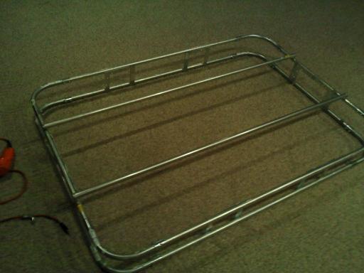 finally. paint and mount tomorrow baby! (it's upside down in this picture)
