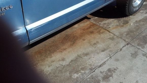See the awful, muddy, rusty coolant my rig had in it?