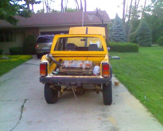 gas tank relocation