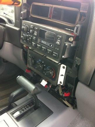 Dash Apart for Delta Aux Lights Switch