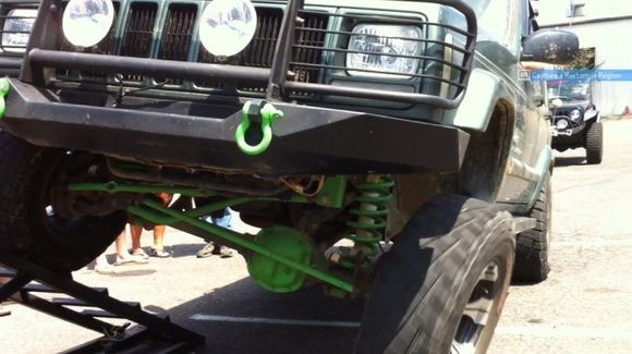 On RTI ramp (flex ramp) at 4 Wheel Parts