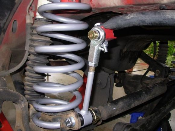 New RE spring and disconnects installed