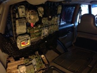 Molle quarter window set up