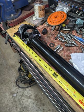 Front driveshaft rebuilt and installed. Need to get another for the rear. Picked up an IRO Hack and Tap so I'll be doing that this week. 