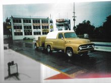 This was my 55 Panel at National Trails Raceway in 1997. Wish I still had it...john